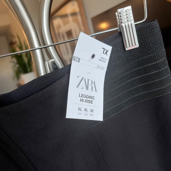 Black thick material leggings XL - Picture 4 of 8